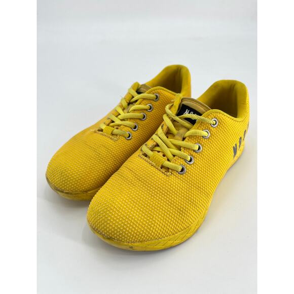 SALE Nobull Project Unisex Trainer Sz Men's 7/Women's 8.5 Yellow Sneakers - Picture 1 of 10
